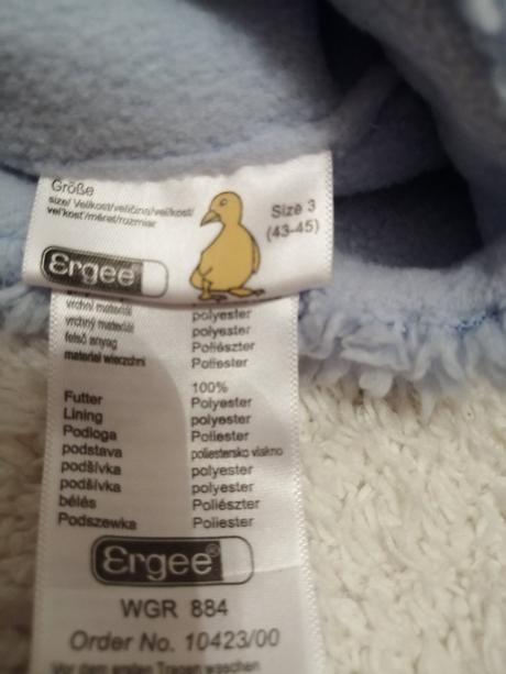 Teplá čiapočka veľ. 3, ergee,80