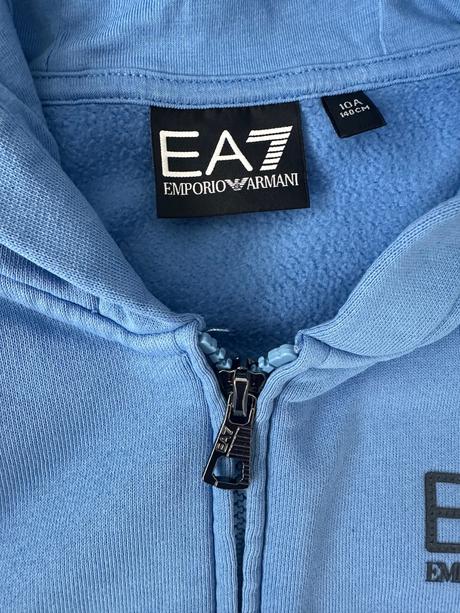 Ea7 emporio armani unisex - mikina s kapucňou, armani,140