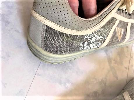 Naturálne ľanové tenisky, 43