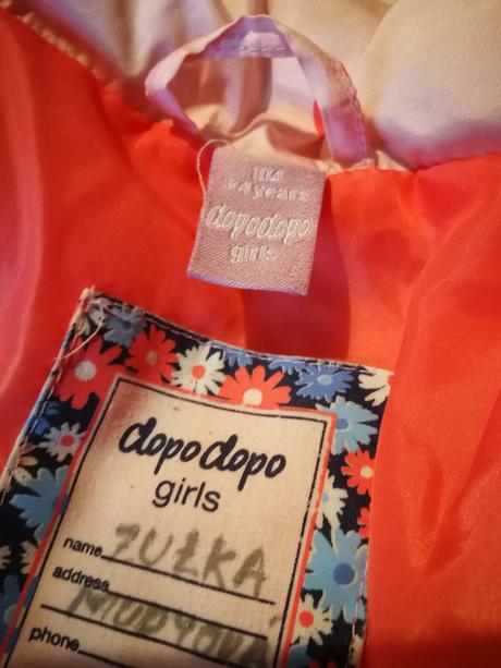 Vetrovka pre dievčatko, dopodopo,104