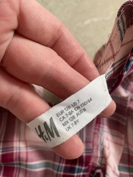 Šaty pre školáčku, h&m,128