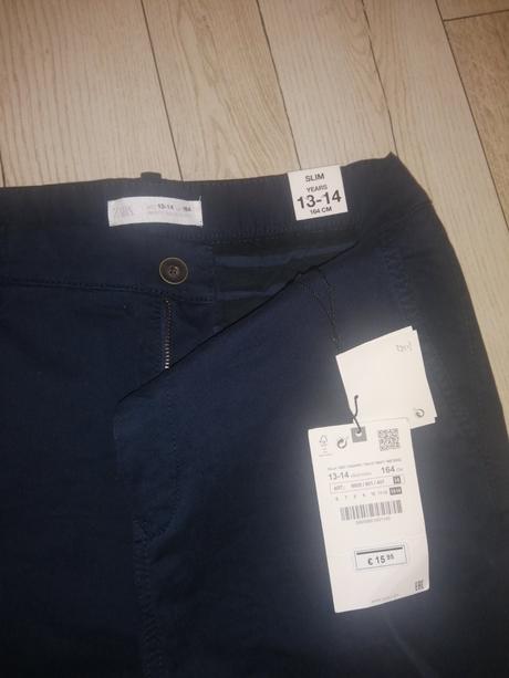 Nohavice zara 1+1 zadarmo, zara,164