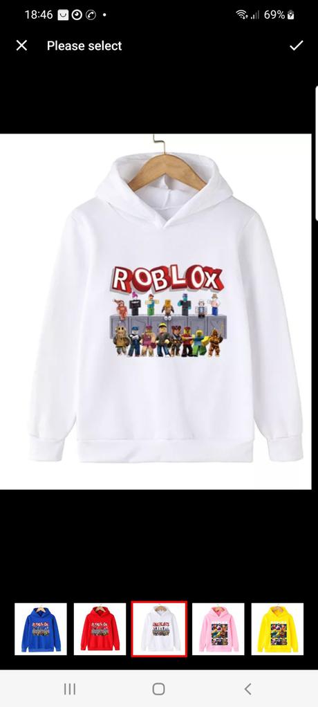 Mikina roblox, 98 - 164