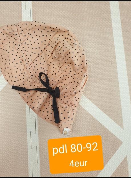 80-92 klobúčik marhuľový, pompdelux,80