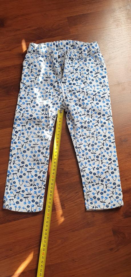 Elastické nohavice/rifle veľ. 92, h&m,92