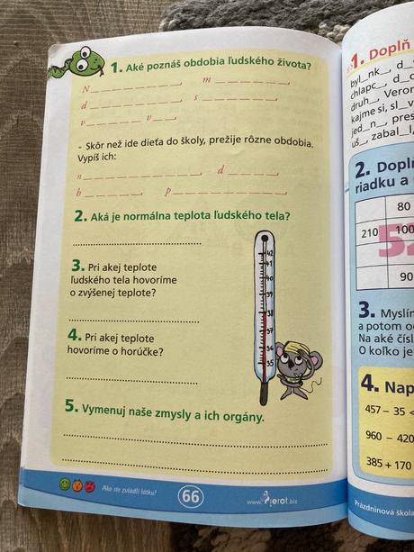 Prázdninová škola 3. ročník,