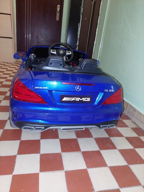 Elektrické autíčko mercedes benz amg sl65 lakovaná, 