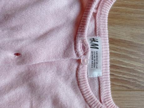 Kašmirovy sveter, h&m,98