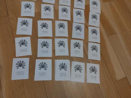 Nálepky slovensko ako maľované, 