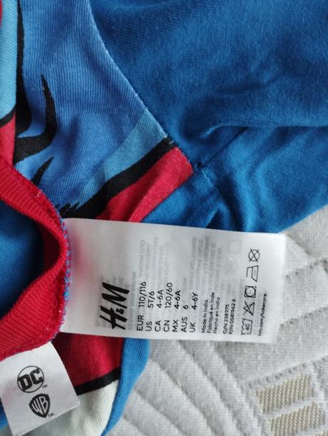 Pyžamo h&m 110/116, h&m,116