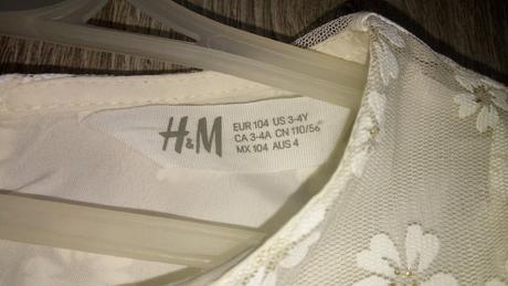 Šaty, h&m,104