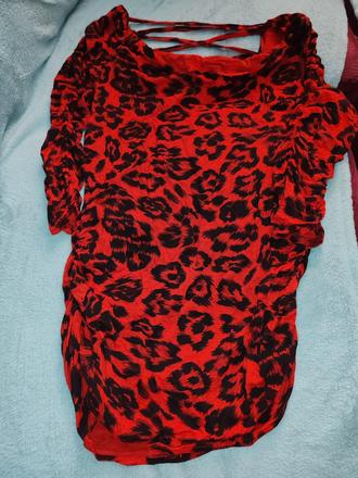 Červené tricko, xl