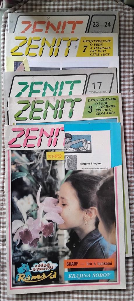 Časopisy zenit,
