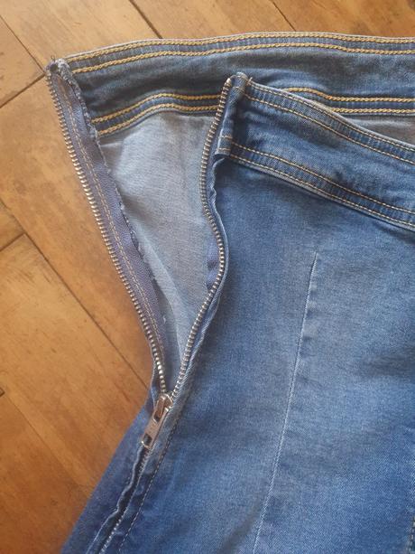 Krásne letné šaty riflové, bershka,164
