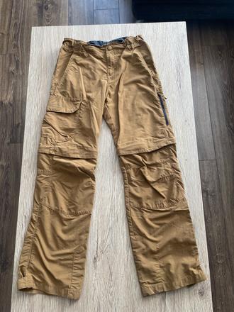 Turistické odopínateľné nohavice, decathlon,146