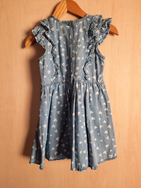 Mäkké riflové šaty, baby,98