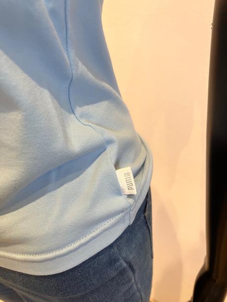Dámsky modrý top puma, puma,l