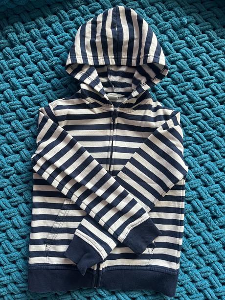 Mikina na zips, h&m,122