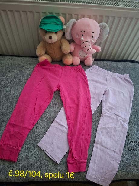 Pyzamove nohavice/tepláky č.98/104, 98