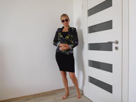 H&m-ľahúčke sako bez podšitia, + suknička pružná,, h&m,s