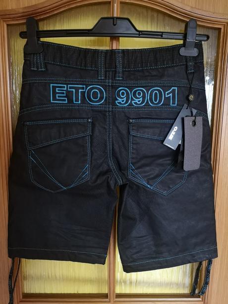 Eto 9901 jeans chlapčenské kraťasy veľkosť 11-12 r, 152 / 158