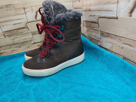 Weinbrenner 36 - dámske kožené zateplené topánky s, 36