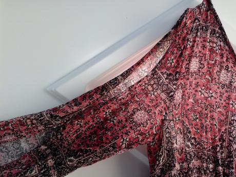 Tenká tunika, bershka,l