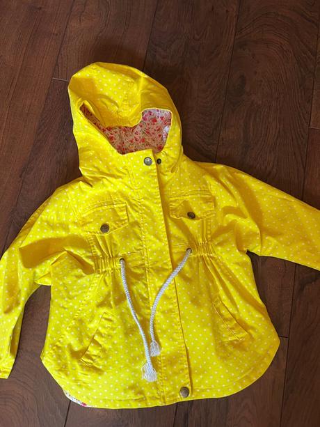 Žltý kabátik 110/116, 110