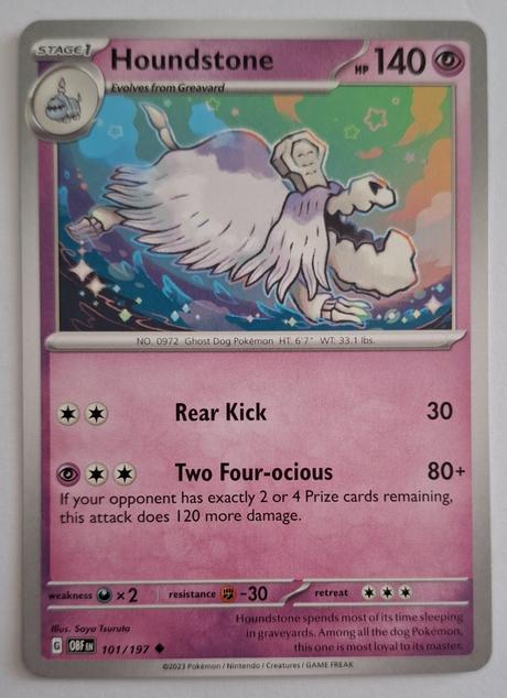 Pokémon karty "obsidian flames" (3),