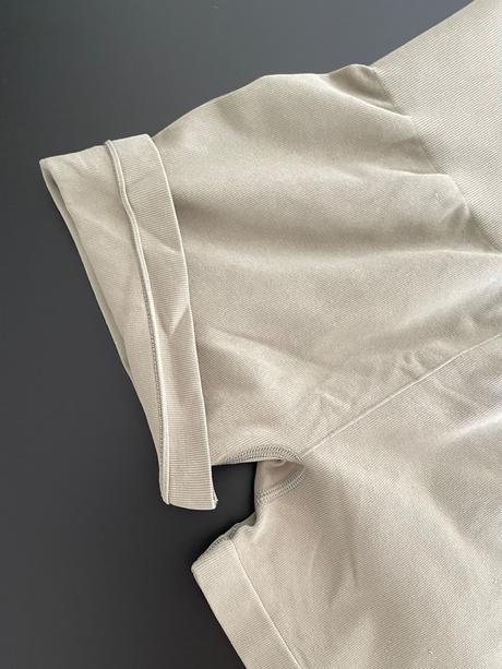 Rebrované vysoký pás cyklistické prekladané mikro, h&m,s