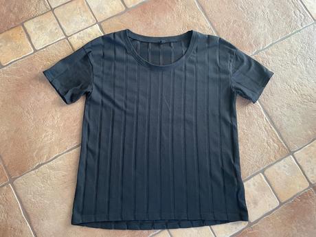 Čierne pasikave tricko, sinsay,s