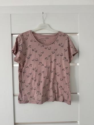 Ružove basic tričko, primark,40