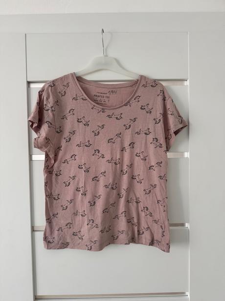 Ružove basic tričko, primark,40