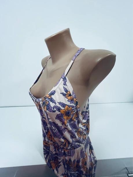 Letné vzorované plážové šaty, h&m,38