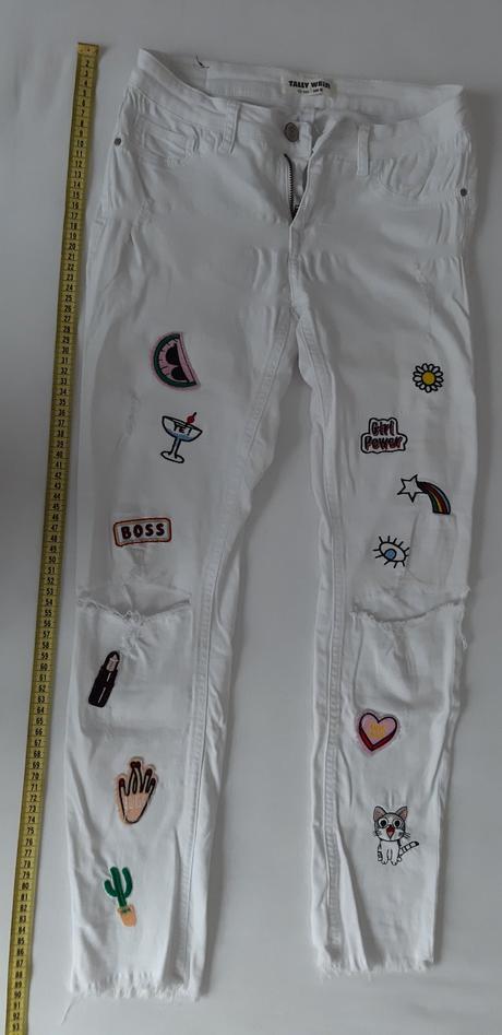 Biele džínsy, tally weijl,m