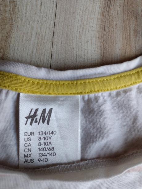 Nočná košeľa na leto, h&m,134