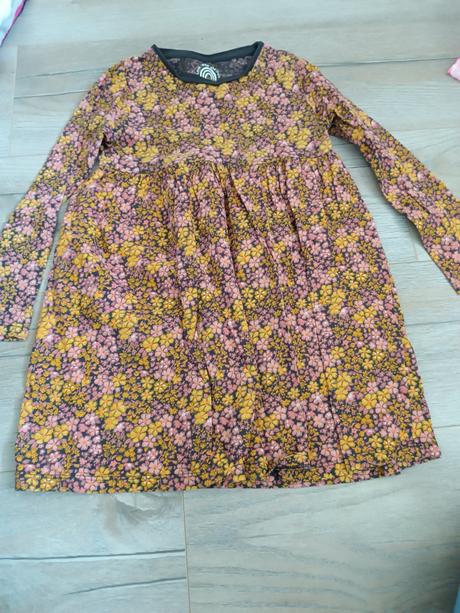 Šaty pre dievčatá s dlhým rukávom, f&f,122