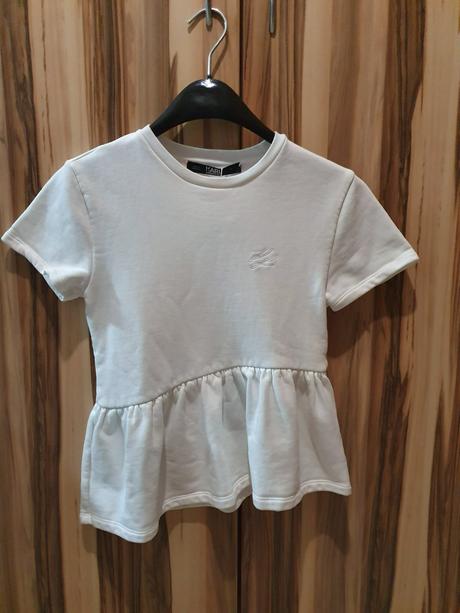 Tricko s volanom karl lagerfeld, xs