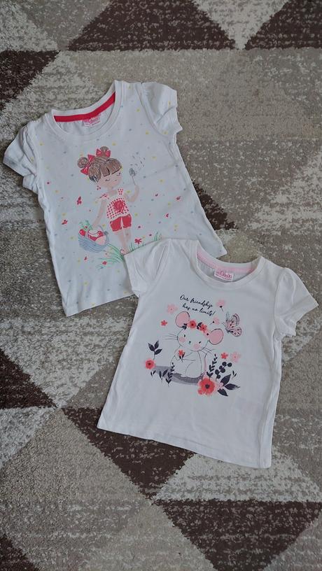 Tričká 2ks, pepco,92