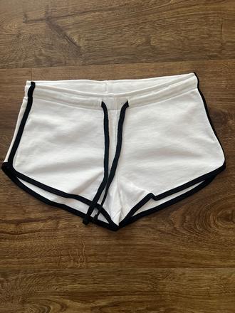 Bavlnené biele kraťasy, new yorker,s