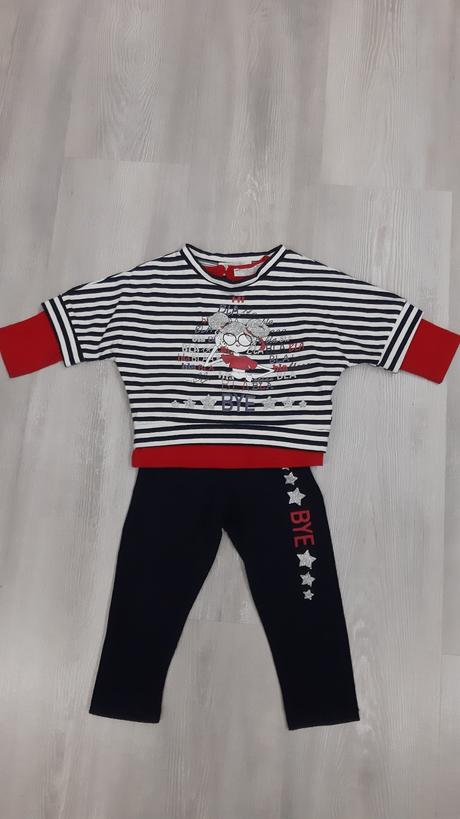 Dievčenská mikina +leginy vel.80, 80