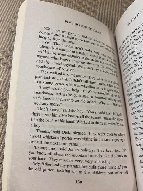 Enid blyton five go off to camp the famous five,