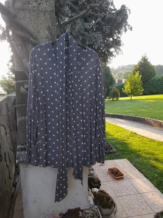 Blúzka s bodkami, xxl
