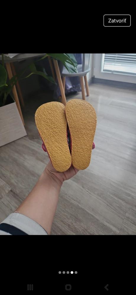 Barefoot papuce ktr, 25