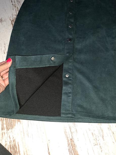 Zelena midi sukňa, gate,36