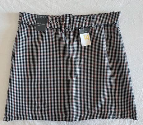 Primark károvaná sukňa vel.42/l, primark,42 / l