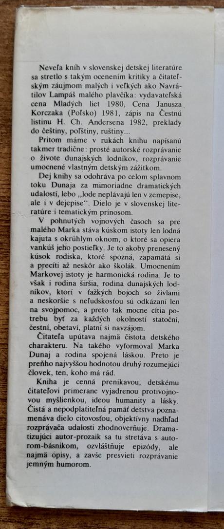 Lampáš malého plavčíka, ján navrátil, ilustroval m, 