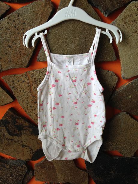 Tielkové body s ružičkami, baby club,86