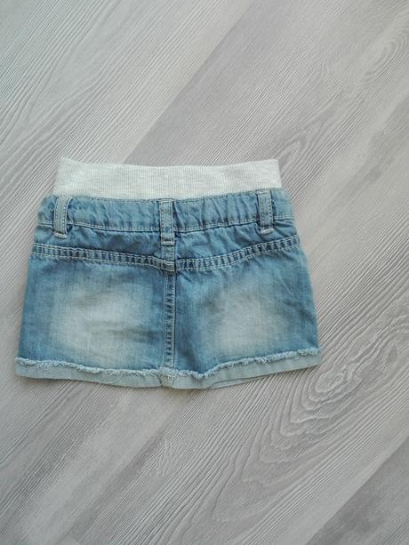 Nepoužívaná  riflová sukňa vel.74, dopodopo,74