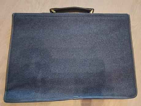 Modrá pánska taška 40 x 30 cm, 